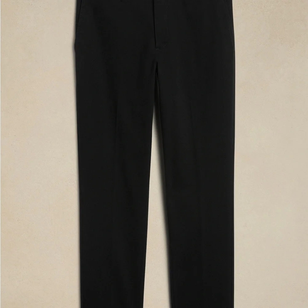 Banana republic men’s non-iron tailored‎ fit pants, size 33/30 black